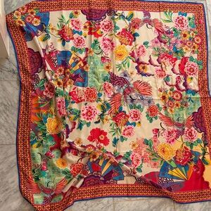 Johnny Was silk scarf